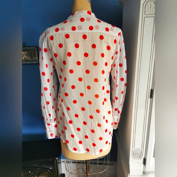 Big polka dot blouse - Picture 3 of 4